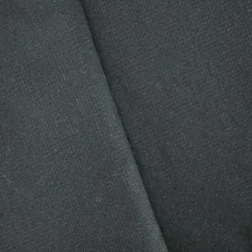 3 YD PC-Classic Black Wool Blend Knit Jacketing Fabric