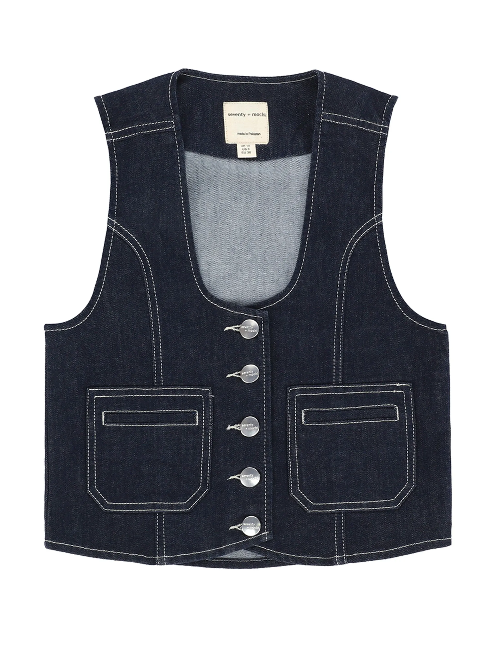 Bea waistcoat in Nightfall