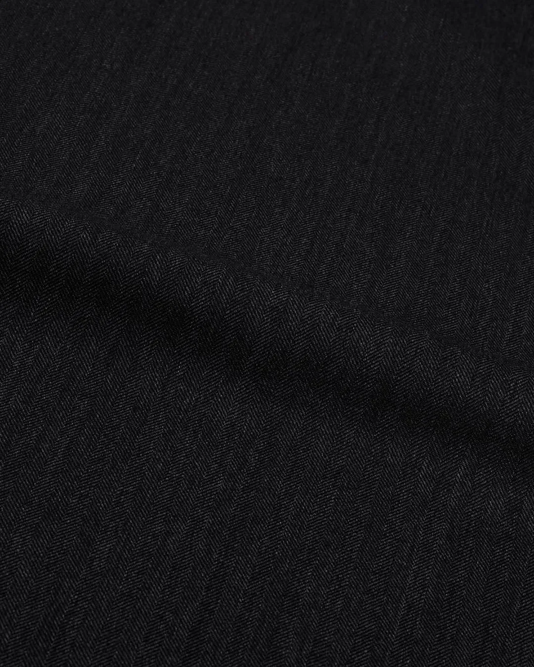 Drago: Super 130s  - Charcoal Herringbone