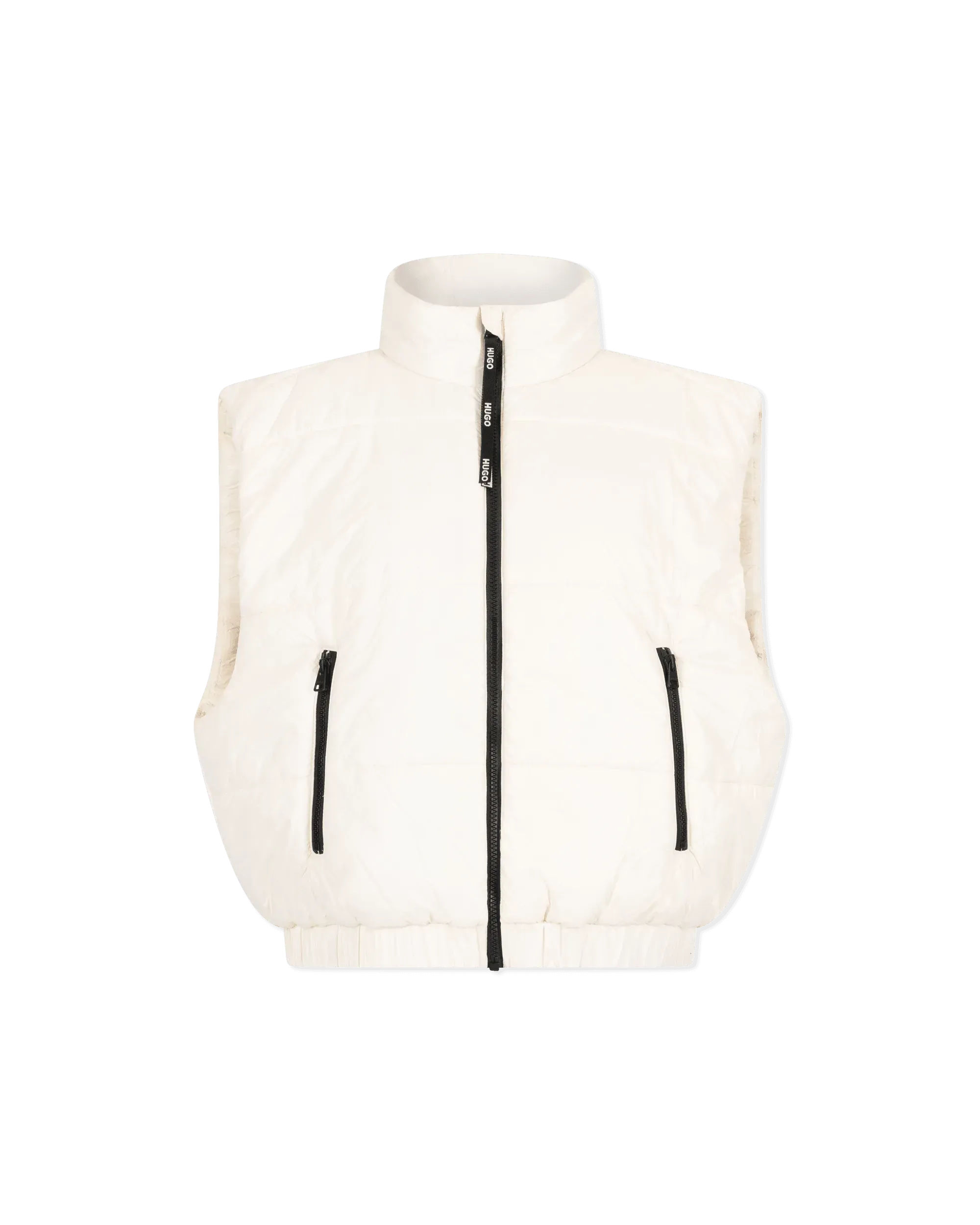 Felere Panel Quilted Puffer Vest