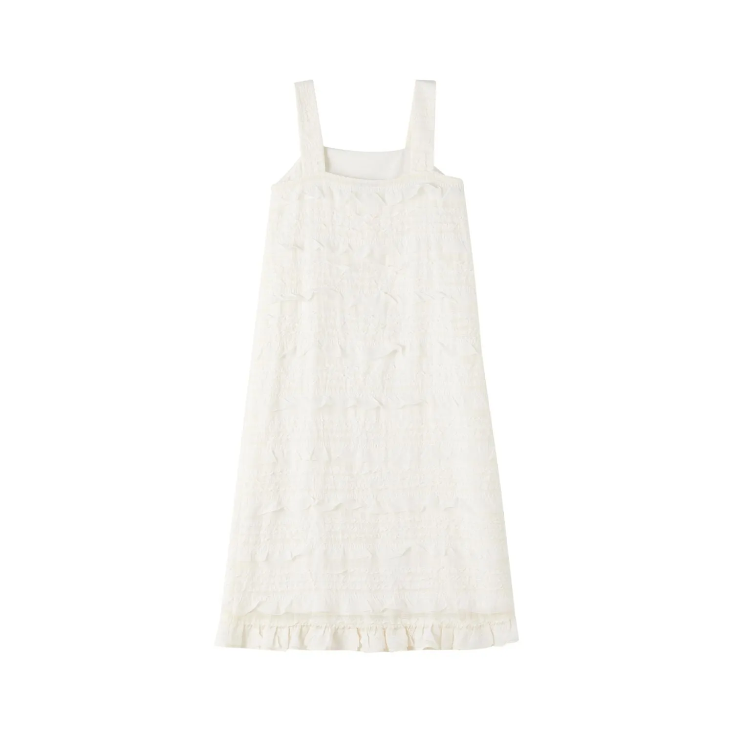 Fungus-trimmed Tank Top Dress