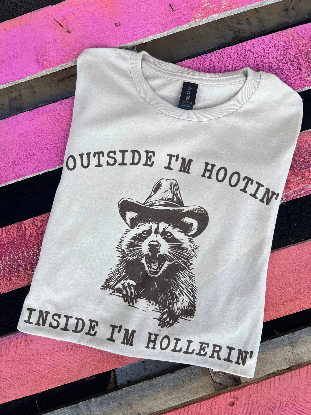 Inside I'm Hootin' Tee