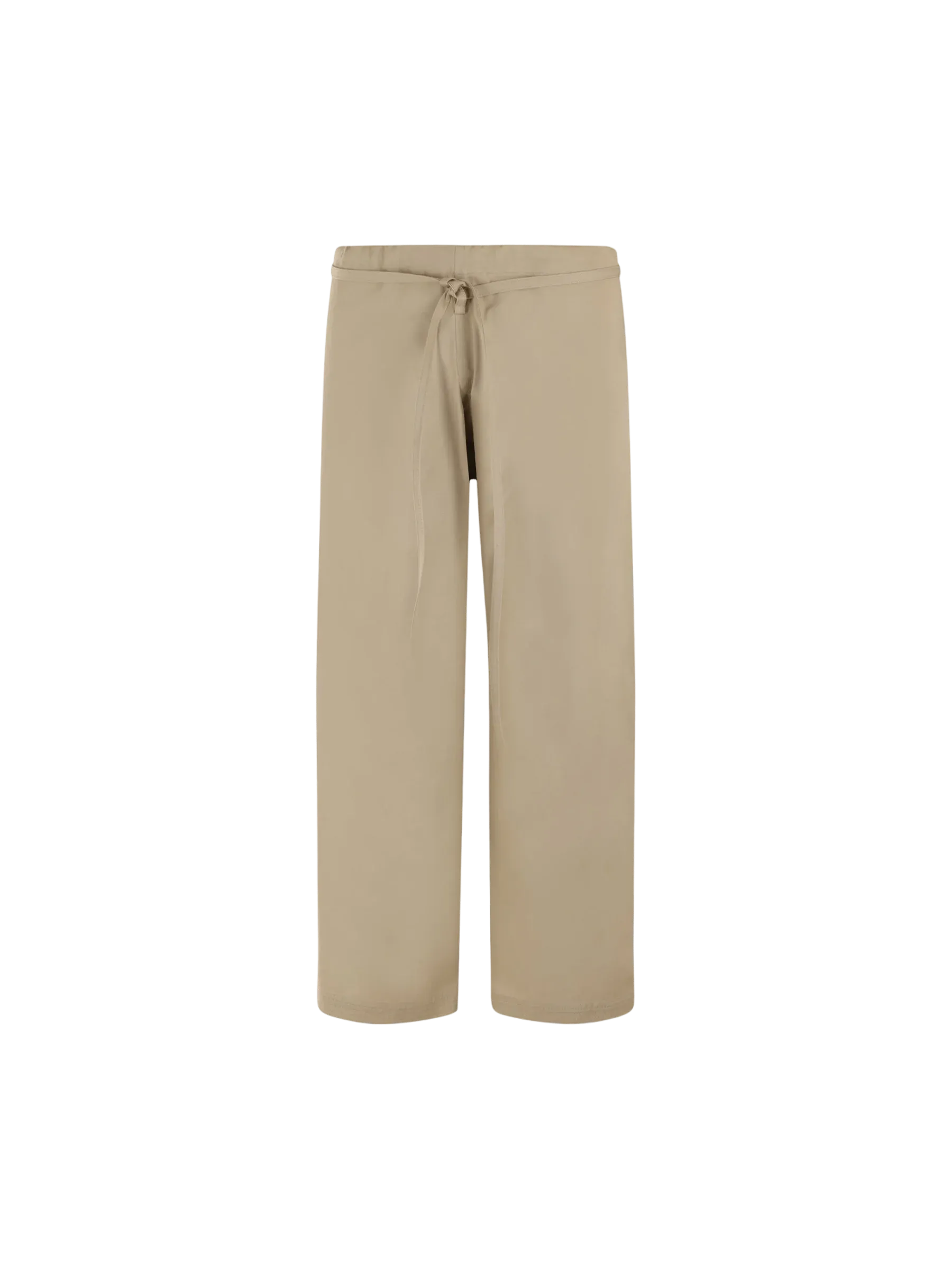 Judo Gabardine Straight-Leg Trousers