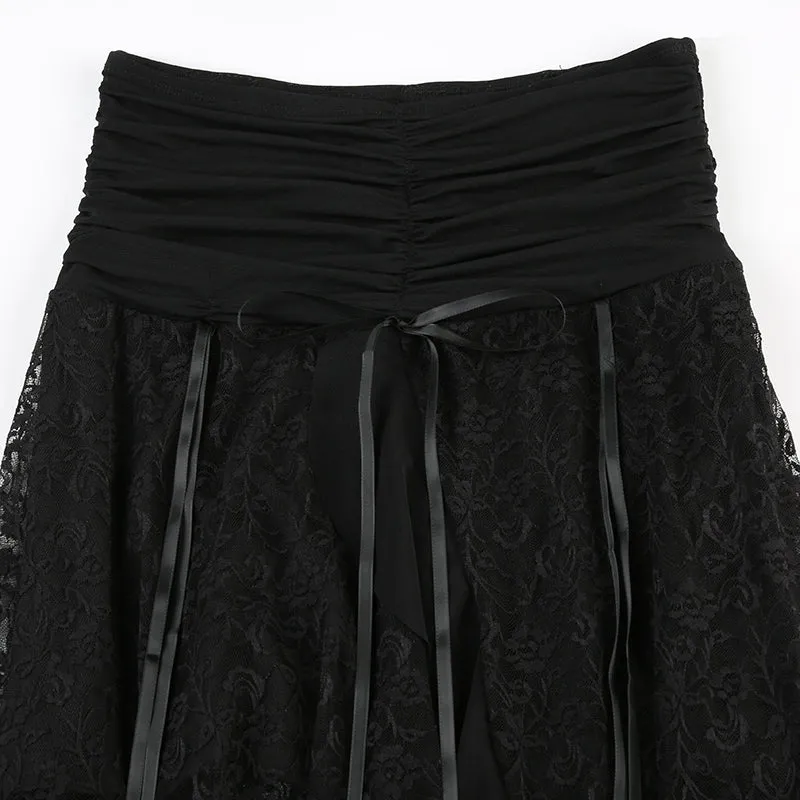 Karlie Lace Midi Skirt