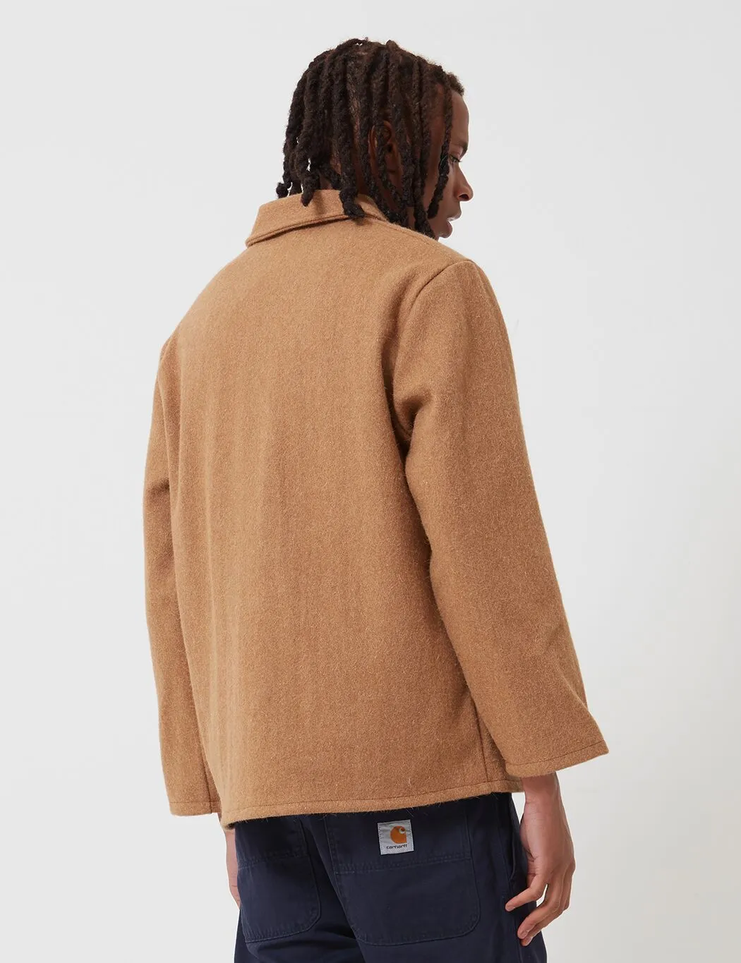 Le Laboureur Wool Work Jacket - Camel