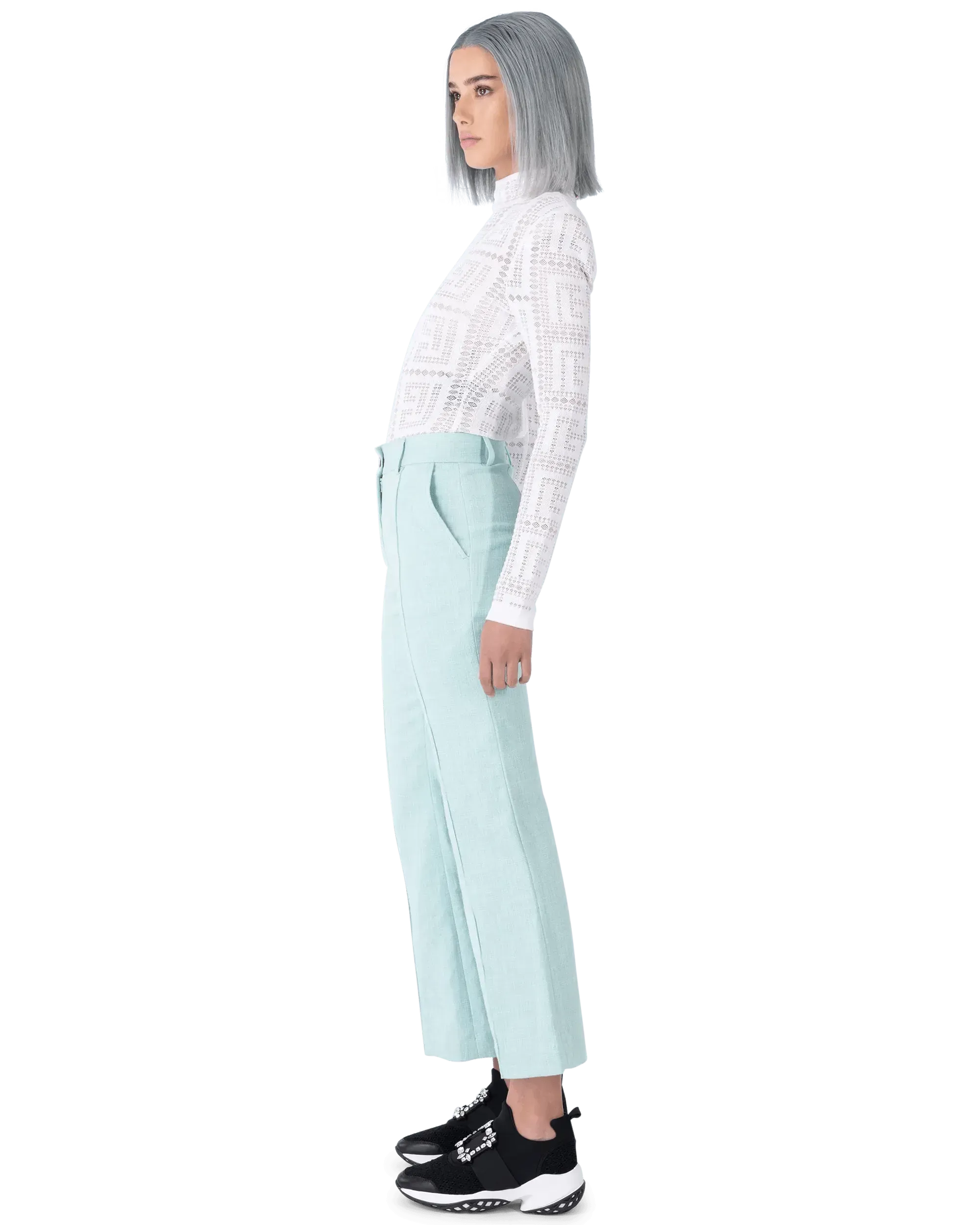 Linen Straight Leg Pants