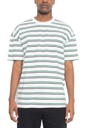 Mens Striped Round Neck T-Shirt