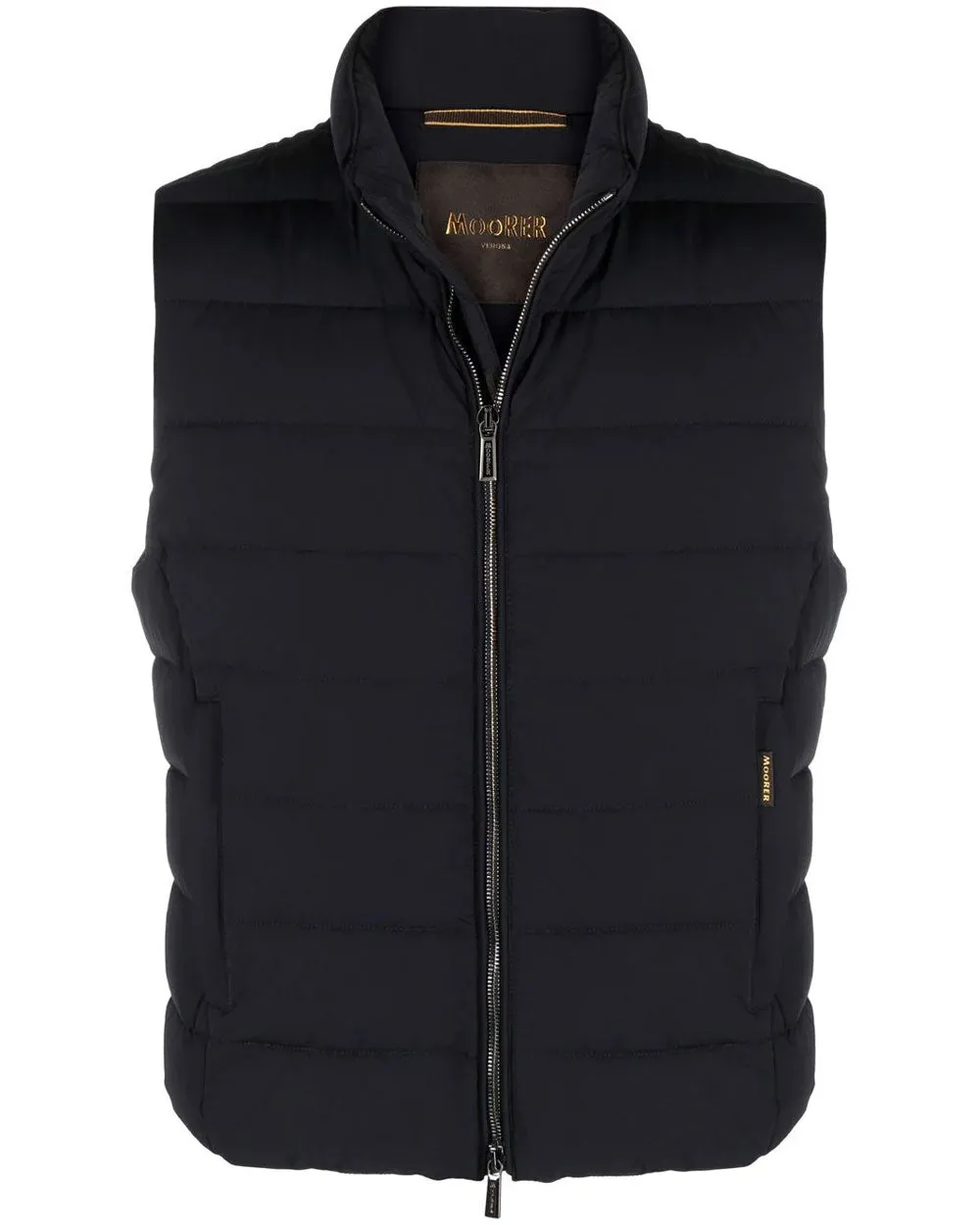 Nero Zip Puffer Vest