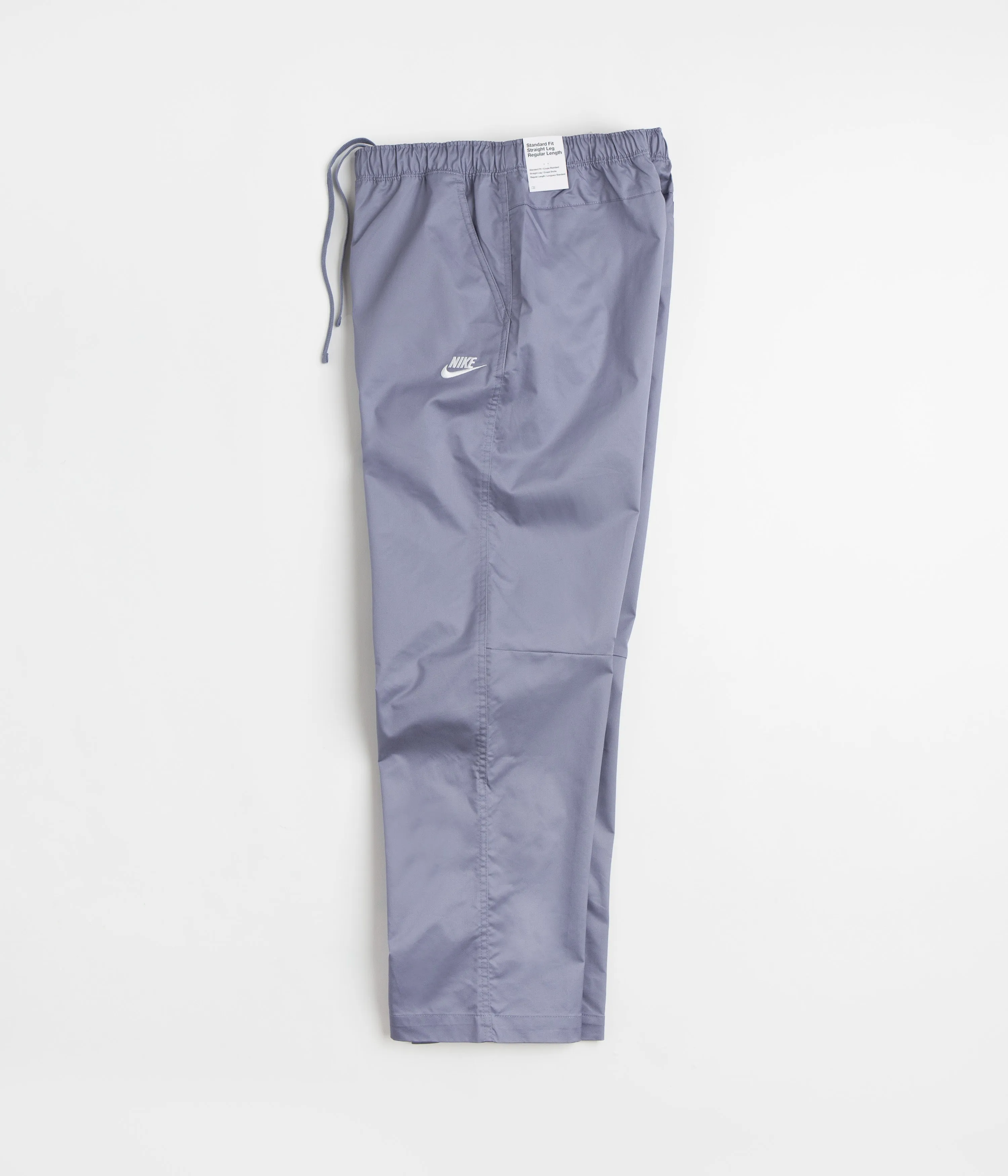 Nike Club Straight Leg Pants - Ashen Slate / White