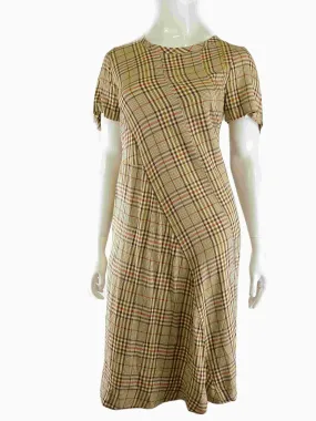 Nom*d Citrus Plaid Dress 12