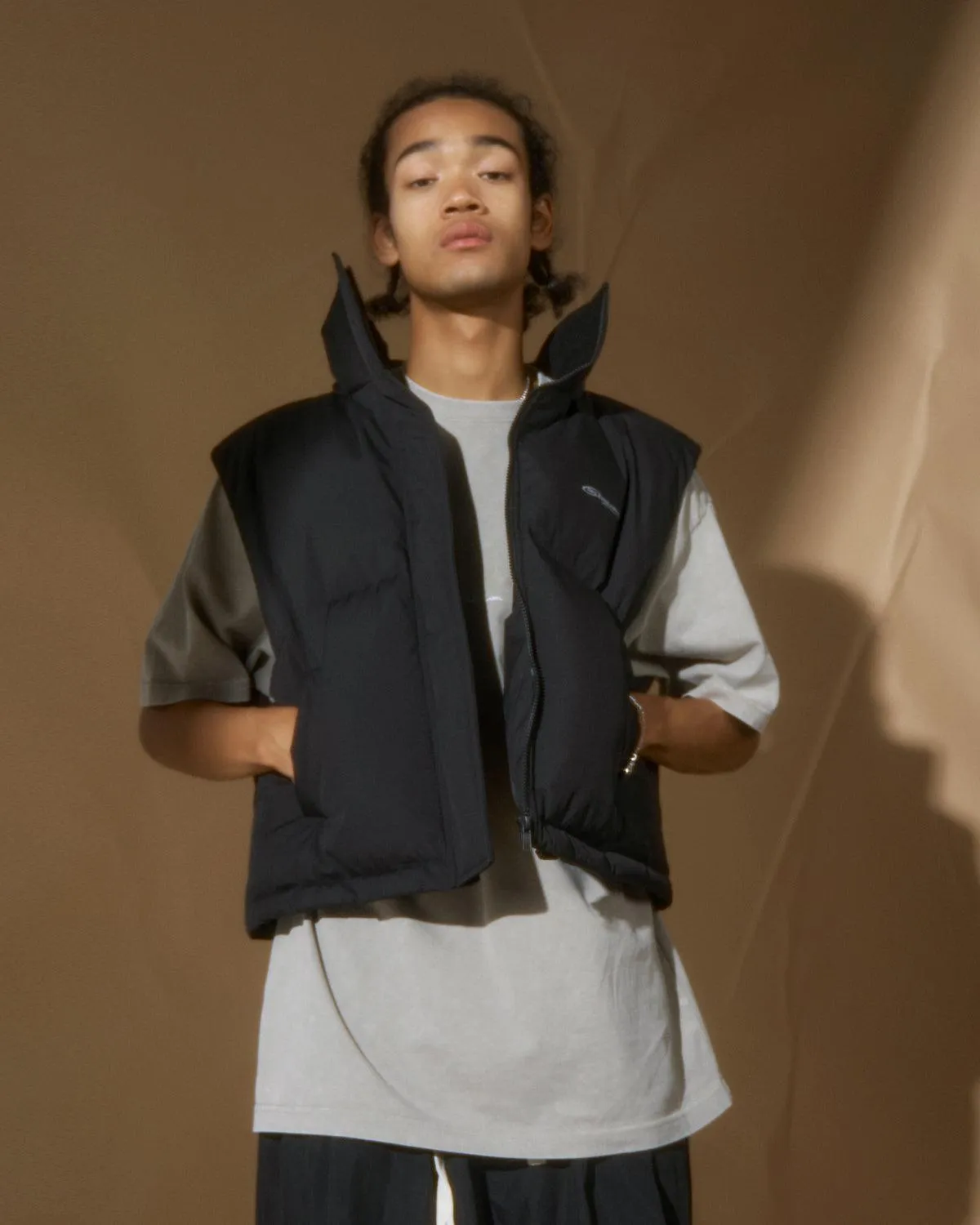 Off The Label clean fit puffer vest