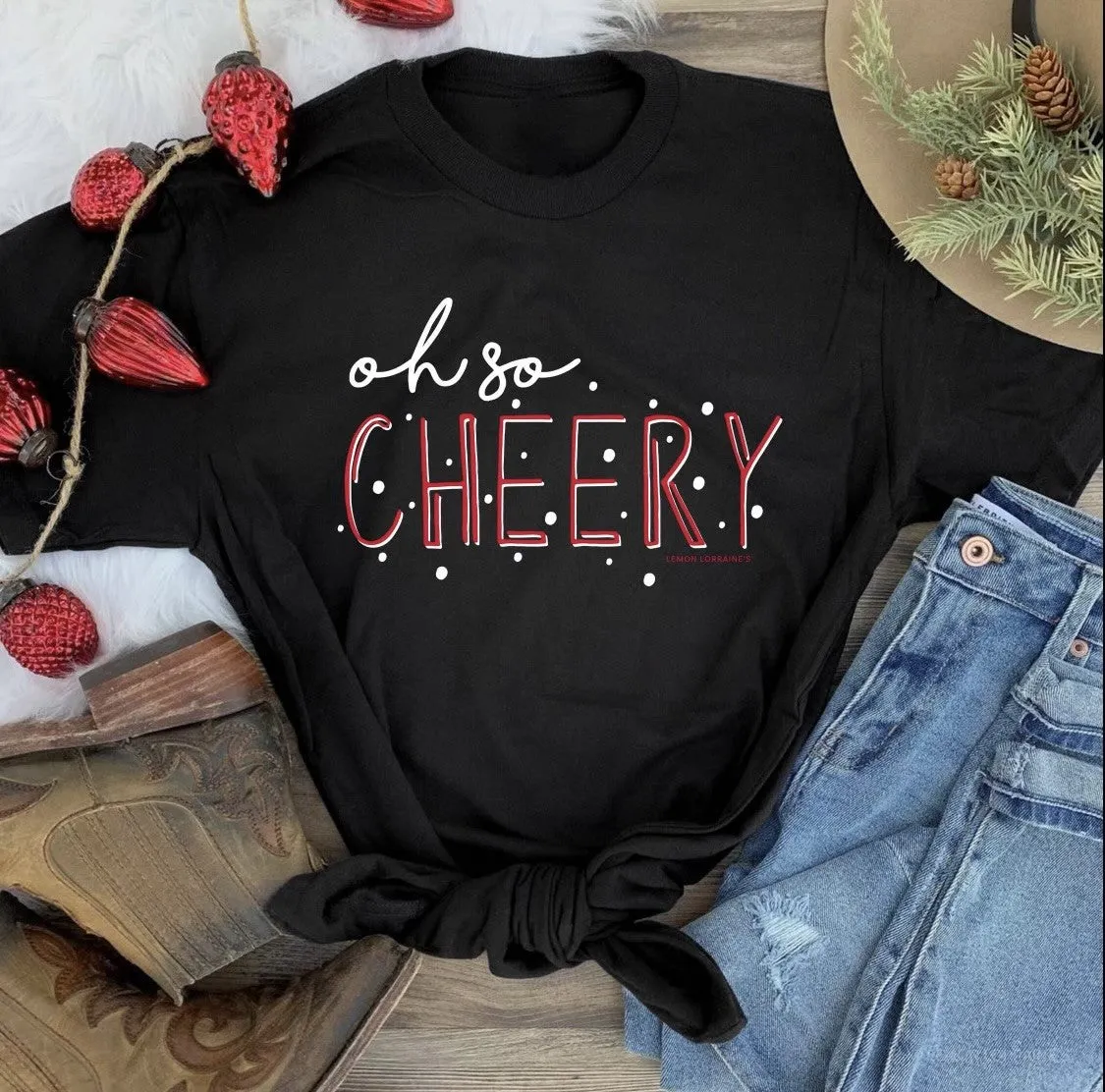 Oh So Cheery Crewneck Sweatshirt