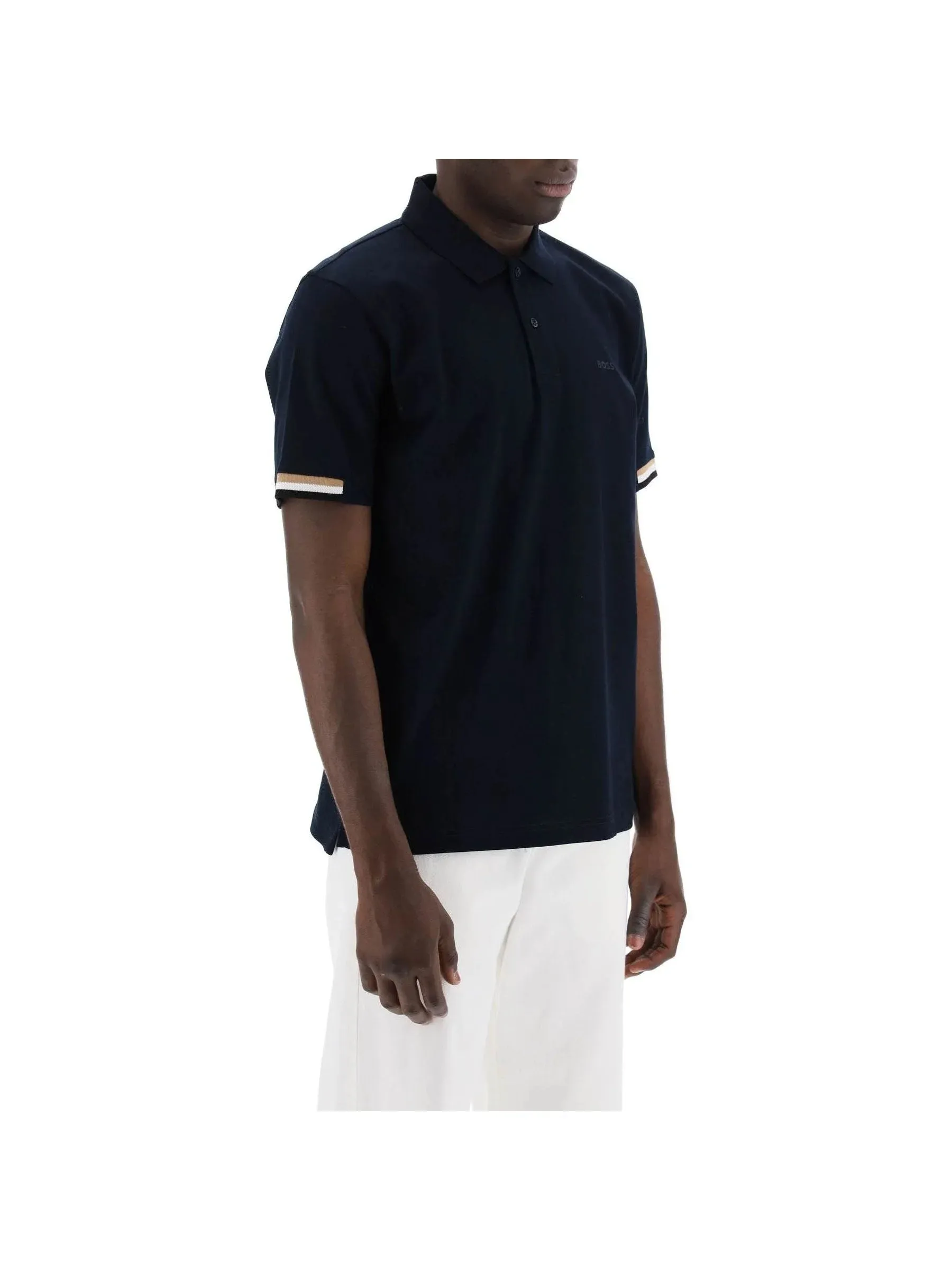 Parlay Striped Cotton Polo