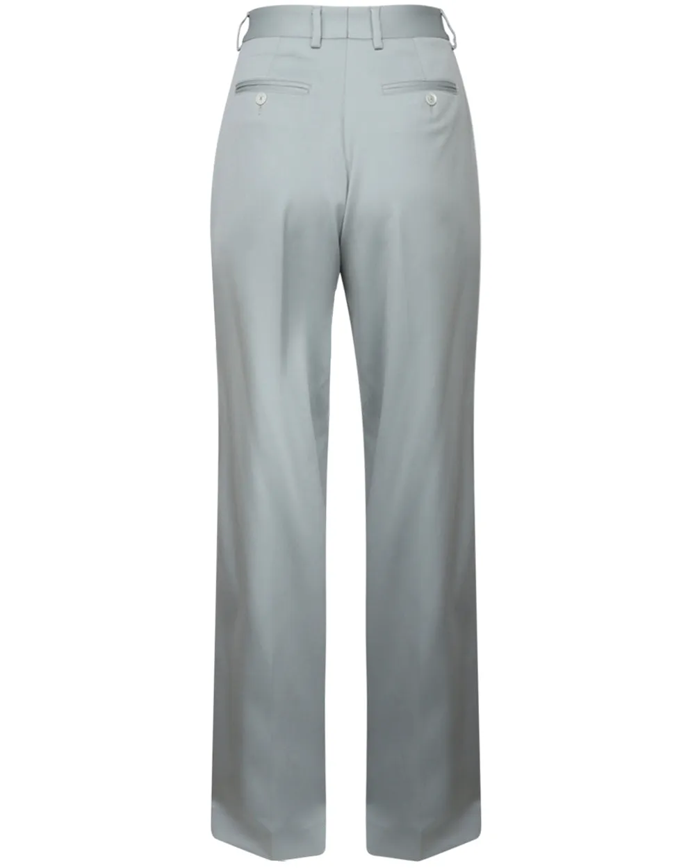 Sky Blue Straight Leg Trouser