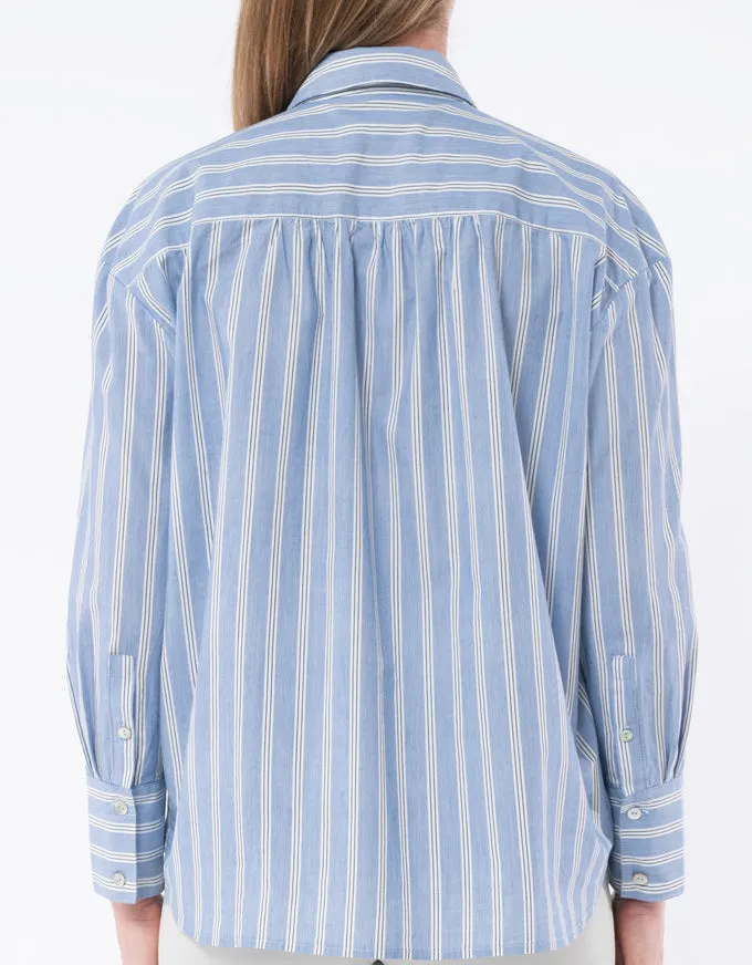 Striped Shirt Blue