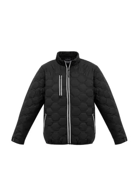 SYZMIK Unisex Hexagonal Puffer Jacket - ZJ420