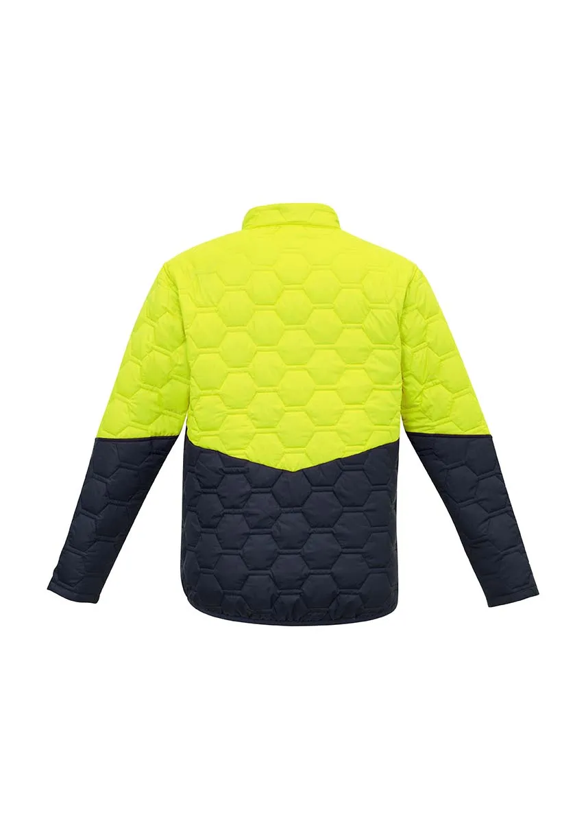 SYZMIK Unisex Hexagonal Puffer Jacket - ZJ420