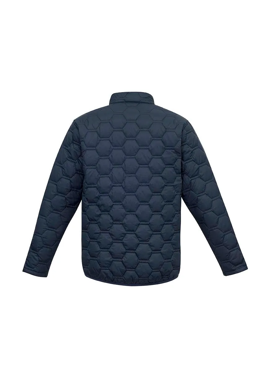 SYZMIK Unisex Hexagonal Puffer Jacket - ZJ420