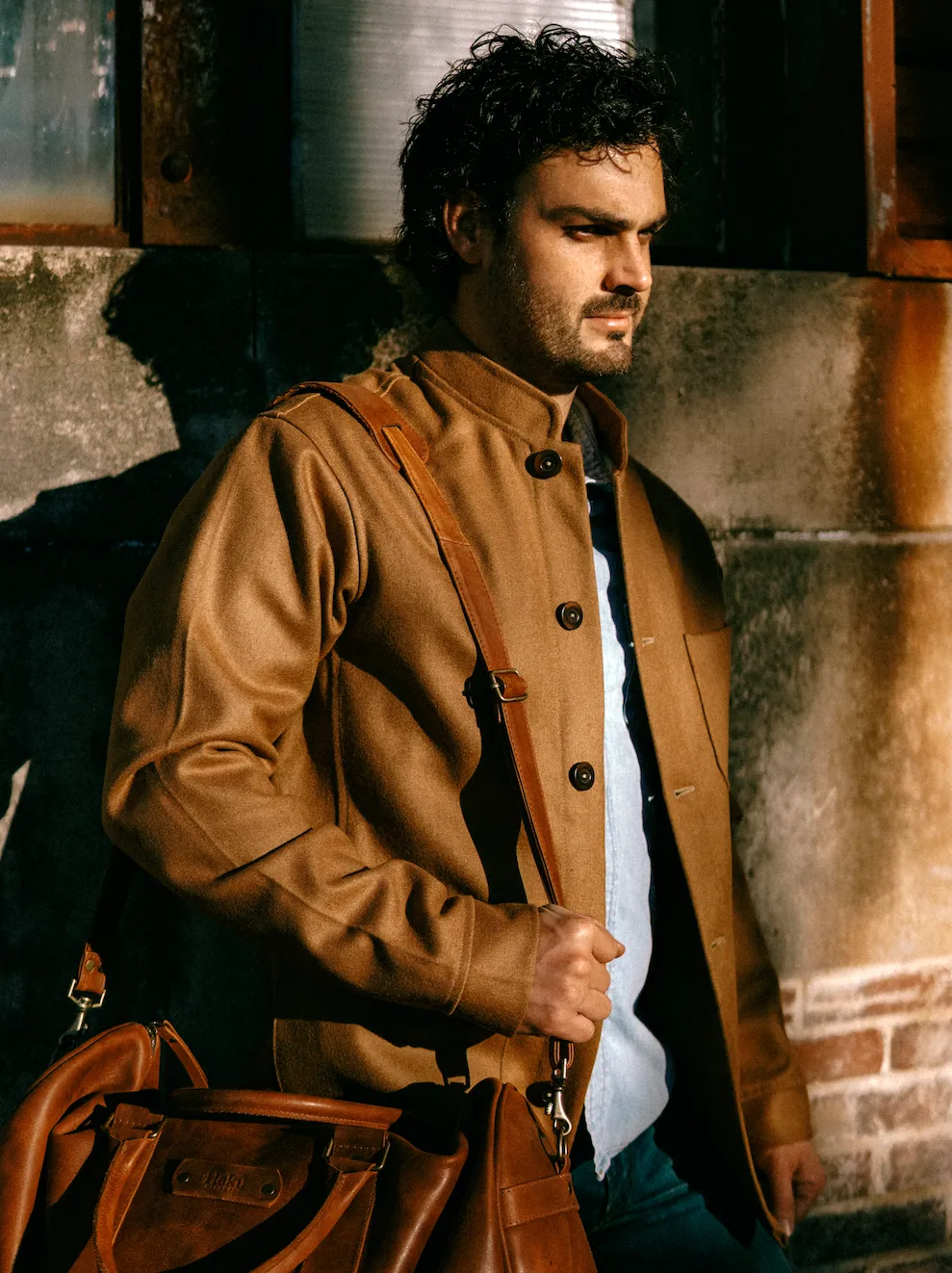 Tambo Wool Jacket in Desert