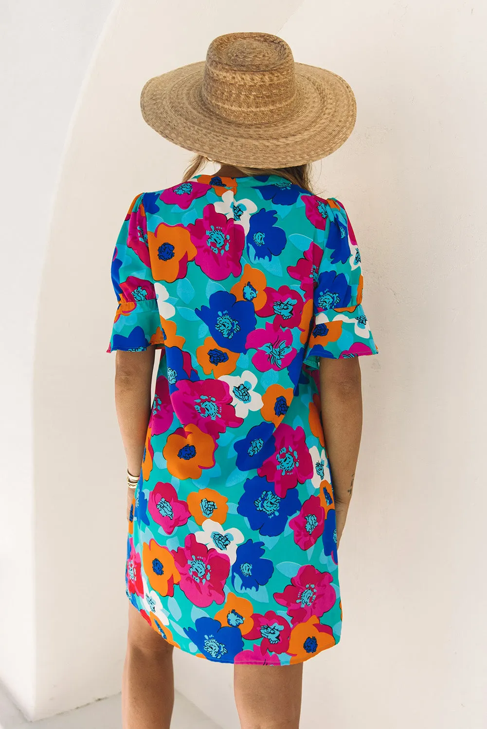 Tropical Vibes Shift Dress