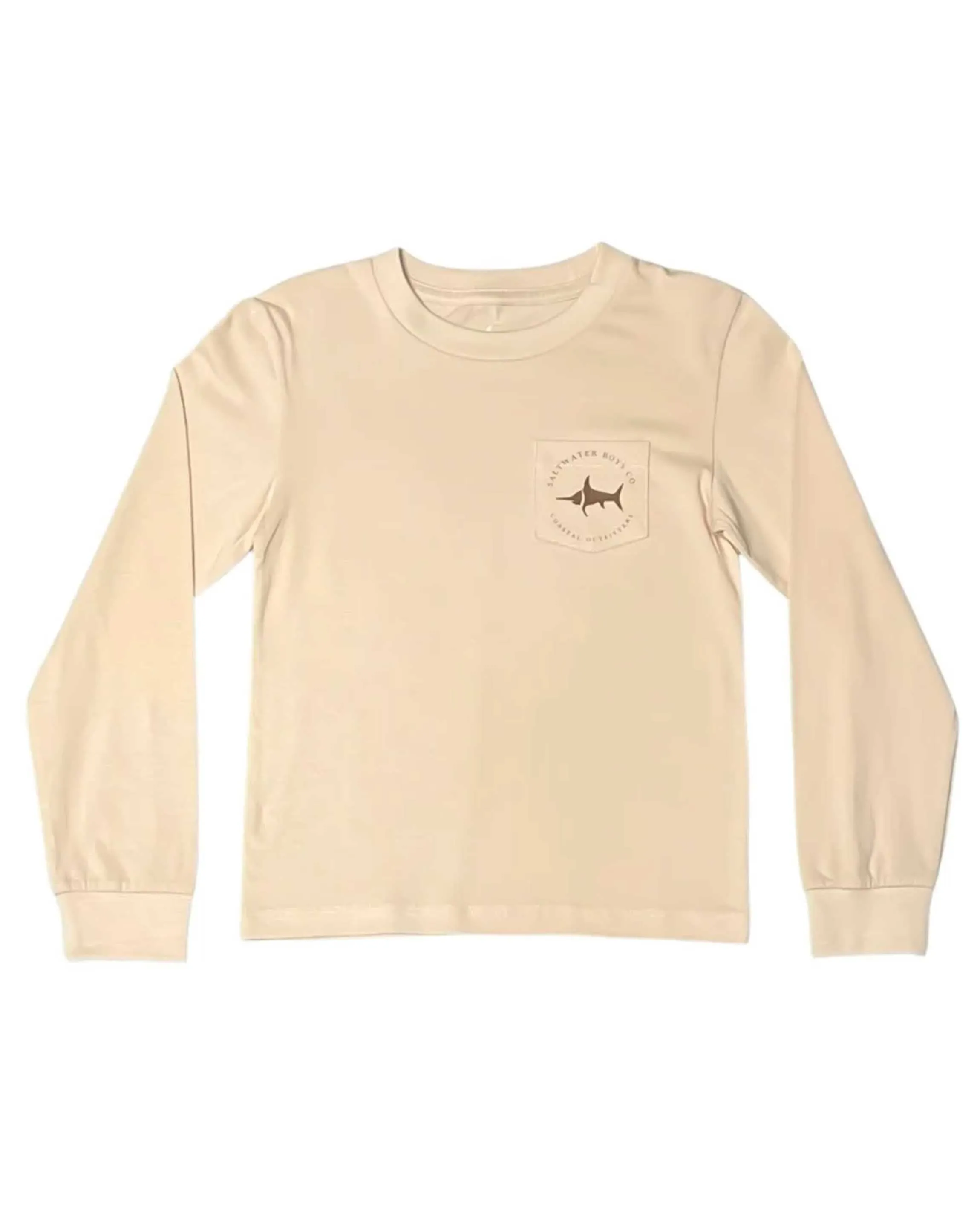 Turkey Graphic Long Sleeve Tee in Sand