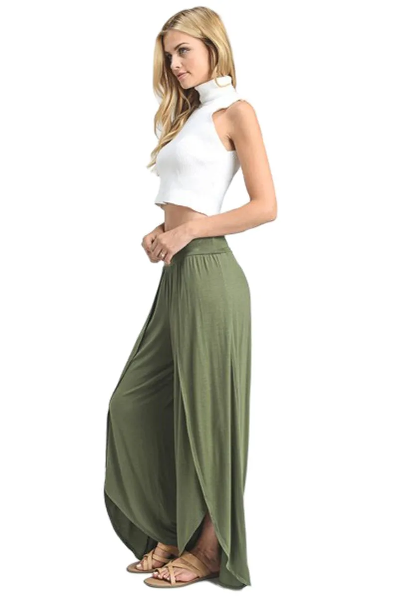 Wide Legged Tulip Pants