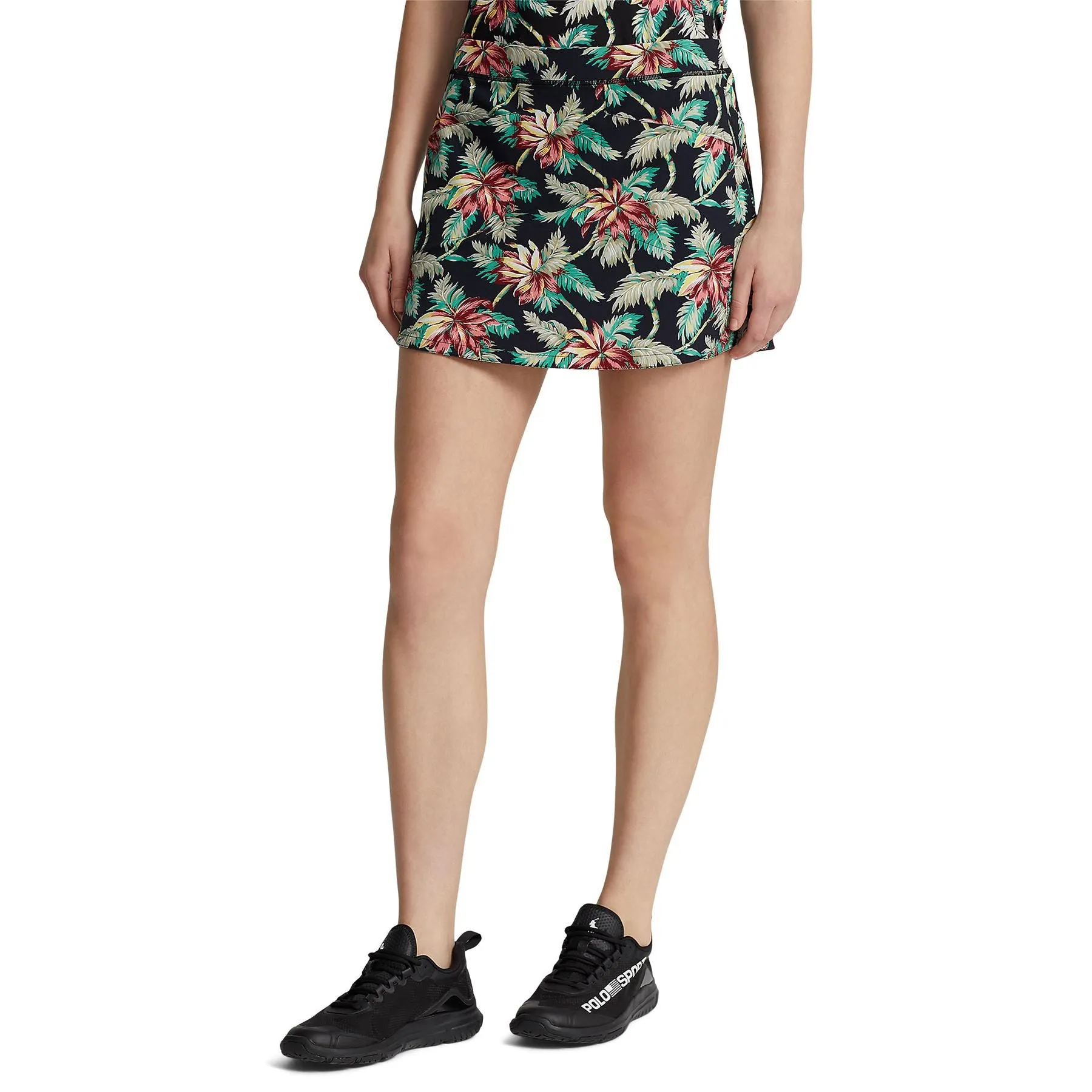 Womens 15" Tropical-Floral Performance Skort Island Bamboo Floral - SS23